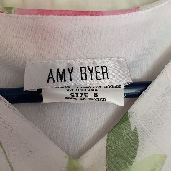 Spring is Here! Flutter Cap Sleeve and Asymmetrical Ruffle Hem - Picture 4 of 5